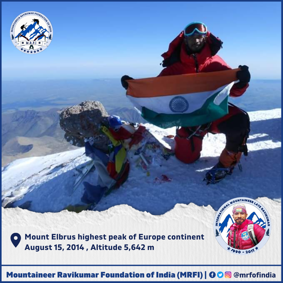 Mt Elbrus RaviKumar MRFI